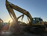 Used Excavator in yard